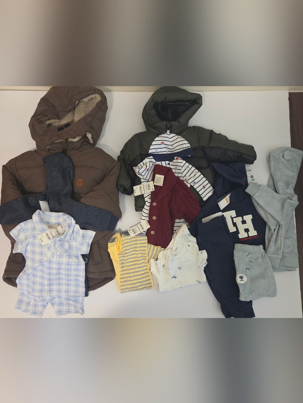 Boys Baby & Toddler Clothing Bundle – Jackets, Tommy Hilfiger & Outfits